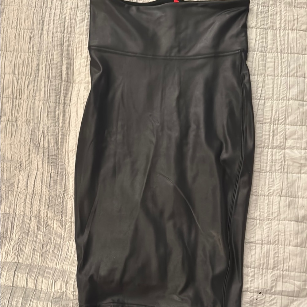 SPANX Black Midi Pencil Skirt Cocktail